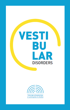 Couverture brochure Vestibular Disorders